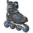 [해외]Roces Moody 4.0 Boys Adjustable Inline Skate, Black/Astro Blue/Red, US 4-7