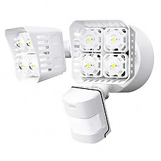 [해외]SANSI LED Security Motion Sensor Outdoor Lights, 30W (250W Incandescent Equivalent) 3400lm, 5000K Daylight, 방수 Flood Light, ETL Listed, White …