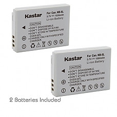 [해외]Kastar NB-5L 배터리 (2-Pack) for 캐논 CB-2LXE PowerShot S100 S110 SD700 IS SD790 IS SD800 IS SD850 IS SD870 IS SD880 IS SD890 IS SD900 IS SD950 IS SD970 IS SD990 IS SX200 IS SX210 IS SX220 IS SX230
