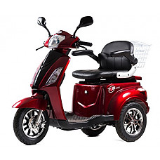 [해외]T4B LU-500W Mobility Electric Recreational 14/22/32Kmph Outdoors Scooter 48V20AH with Three Speeds, Red