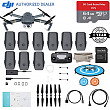 [해외]DJI Mavic Pro Quadcopter with Remote Controller, 9 Batteries(1 New Batteries, 8 Open Box Batteries)64GB Micro SD With Adapter, Landing Pad, Microfibre Cloths, With 1-Year Warranty - Gray