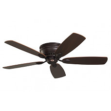 [해외]Emerson Ceiling Fans CF905ORB Prima Snugger 52-Inch Low Profile Ceiling Fan With Wall Control, Light Kit Adaptable, Oil Rubbed Bronze Finish