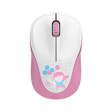 [해외]Mini Wireless Mouse(Battery Included), FD V10 2.4G Cute Optical Travel Mouse with Nano Receiver for Kids/Girls/Ladies Compatible with Notebook/Computer/PC/Laptop/Macbook and Chromebook（Pink）