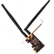 [해외]PCIe Express PCIe Wifi Card AC1200 Network Card Dual Band 5GHZ/2.4GHZ Wifi Usb for Desktop Windows 10/8.1/7
