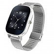 [해외]ASUS ZenWatch 2 Android Wear Smartwatch - 1.45&quot;, Silver case with Silver Metal band