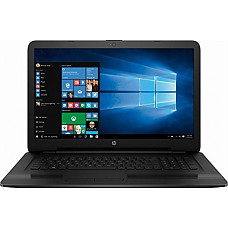 [해외]2018 HP 15.6 Inch Flagship Notebook Laptop Computer (Quad-Core AMD E2-7110 APU 1.8GHz, 8GB RAM, 128GB SSD, AMD Radeon R2, WiFi, HD Webcam, Super DVD Burner, Windows 10) Black
