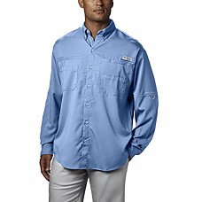 [해외]콜롬비아 Mens Plus Tamiami II 롱슬리브 Shirt, Sail - Large
