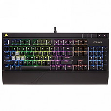 [해외]Corsair STRAFE RGB Mechanical Gaming Keyboard Cherry MX Silent (Certified Refurbished)