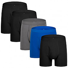 [해외]Dream Catcher Mens Underwear Boxer Briefs Cotton Boxer Briefs Underwear Men Pack Open Fly S-XXL