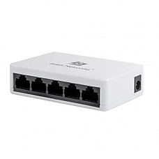 [해외]Brash Networks BN-FE105 5-Port 10/100 Mbps Full Duplex Desktop Unmanaged Fast Ethernet Switch