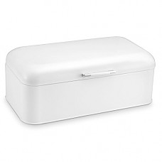 [해외]Polder KTH-916201 Retro Bread Box/Bin, White