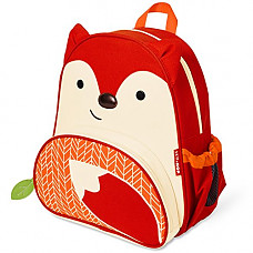 [해외](Price Hidden)Skip Hop Zoo Insulated Toddler Backpack Ferguson Fox, 12" School Bag,