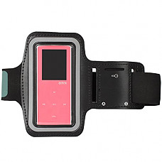 [해외]HONGYU Running arm band Sport leather Armband Case Cover for apple ipod nano 4th 5th gen ONN RUIZU MP3 MP4 Player Sports armband hot sales(Black)