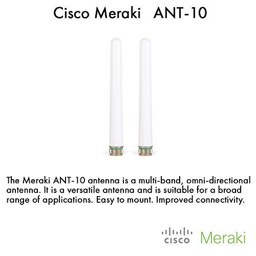 [해외]Meraki N-Type Omni Antennas for Meraki MR62 MR66 & MR58 access points includes two antennas ANT-10