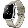 [해외]Pebble Time Steel Smartwatch for Apple/Android Devices - Silver