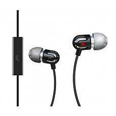 [해외]Spider E-EMic,-BK02 TinyEar Earbuds with Mic, Black