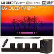 [해외]LG OLED65E8PUA 65&quot; Class E8 OLED 4K HDR AI Smart TV (2018 Model) with Sharper Image 5.1 Home Theater System w/Subwoofer, Sound Bar & Satellite Speakers