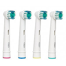 [해외]오랄비 Precision Clean Electric Toothbrush Replacement Brush Heads - 4 pk