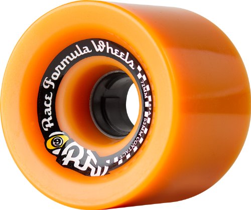 [해외]Sector 9 Race Formula Skateboard Wheel, Orange, 72mm 82A