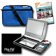 [해외]Flip-Pal Restore Bundle: Scanner with blue carry case, 랜즈 cleaning cloth, and RESTORE software from Vivid-Pix to revive old photos.