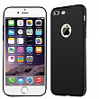 [해외]CaseHQ iPhone 7 plus (5.5&quot;) Case, iPhone 8 plus (5.5&quot;) Case,[Ultra-Thin] & [Soft touch] Premium Matte TPU rubber Protect Cover for iPhone 7/8 plus (5.5 inch) (Black)