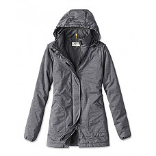 [해외]오비스 Womens Travel Insulated Stretch Jacket, Medium Gray