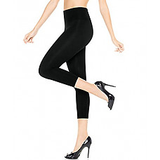 [해외]스팽스 Look-at-me Shaping Cotton Capri Leggings Black Medium