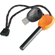 [해외]Light my Fire Swedish FireSteel 2.0 Army 12,000 Strike Fire Starter with Emergency Whistle - Orange
