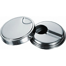[해외]Visol Rodney Stainless Steel Cigarette Pocket Ashtray