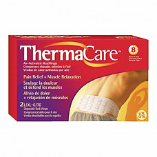 [해외]ThermaCare Air-Activated Heat Wraps, Back and Hip Wrap, S/M, Pack of 2