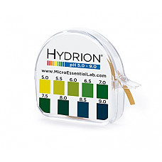 [해외]Micro Essential Lab 95 Hydrion Short Range pH Test Paper Dispenser, 5.0 - 9.0 pH, Single Roll