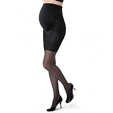 [해외]Assets 836m 스팽스 Maternity Black Marvelous Mama Patterned Fishnet Pantyhose (1)