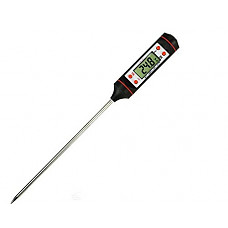 [해외]Clear Choice Cookware Cooking Thermometer Digital Instant Read Cookware for Grill, Kitchen, Smoker, BBQ, All Food, Meat & Candy 6" Stainless Steel Probe Auto Shut Off
