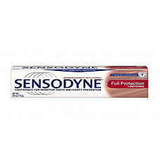 [해외]Sensodyne Toothpaste for Sensitive Teeth and Cavity Prevention, Maximum Strength, Full Protection, 4-Ounce Tubes (1)