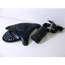 [해외]Polycom SoundStation 2 Basic Conference Phone (Non-Display) (2201-15100-001) Polycom