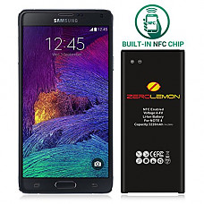 [해외]ZeroLemon Note 4 Battery, 갤럭시 Note 4 3220mAh Slim 배터리 with NFC for 갤럭시 Note 4 [N910, N910U LTE, AT&T N910A, Verizon N910V, Sprint N910P, T-Mobile N910T]