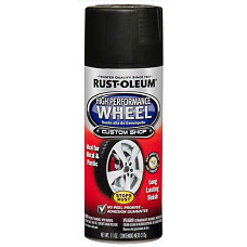 [해외]Rust-Oleum 248928 Automotive 11-Ounce High Performance Wheel Spray Paint, "Matte Black