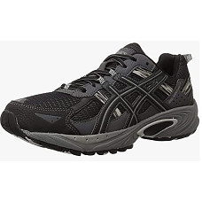 [해외]ASICS Mens Gel Venture 5 Running Shoe, Black/Onyx/Charcoal, 8 M US