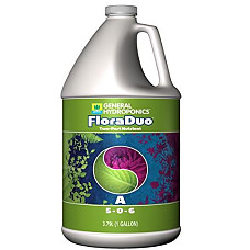 [해외]제너럴 하이드로포닉스 General Hydroponics Flora Duo A for Gardening, 1-Gallon