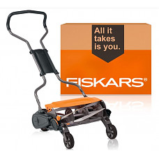[해외]Fiskars StaySharp max Reel Mower, 18 Inch Cut Width, 362050-1001