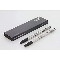 [해외]몽블랑 montblanc refill Legrand 2 X 1 Pacific Blue Mystery black 114835 114834 Fineliner B Broad for pen (Mystery Black)