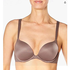[해외]스팽스 Pillow Cup Signature Push-Up Plunge Bra (34C, Umber Ash)