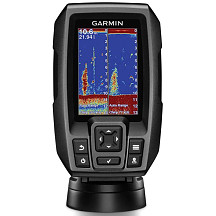 [해외]Garmin Striker 4 with Transducer, 3.5" GPS Fishfinder with CHIRP Traditional Transducer