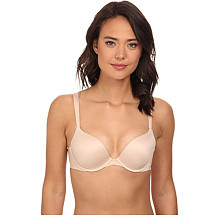 [해외]스팽스 여성 가슴 보정 속옷 Womens Pillow Cup Push-Up Plunge Bra Soft Nude 34A
