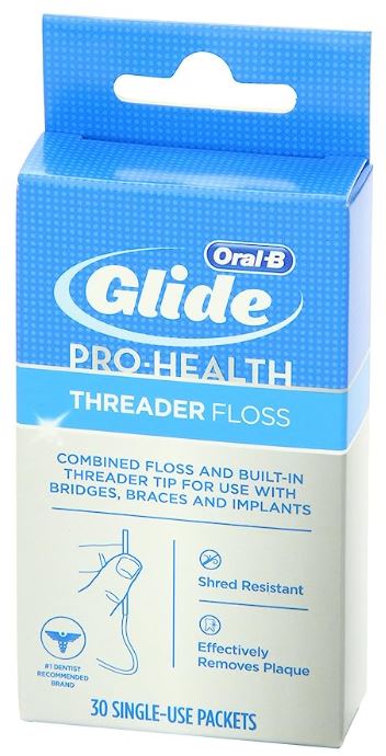 [해외]오랄비 Glide Pro-Health Threader Floss 30 Count