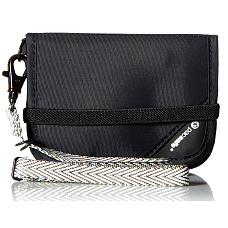 [해외]팩세이프 RFIDsafe V50 Anti-Theft RFID Blocking Compact Wallet, Black