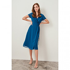 Trendyol Oil Binding Detail Dress TWOSS19KV0004
