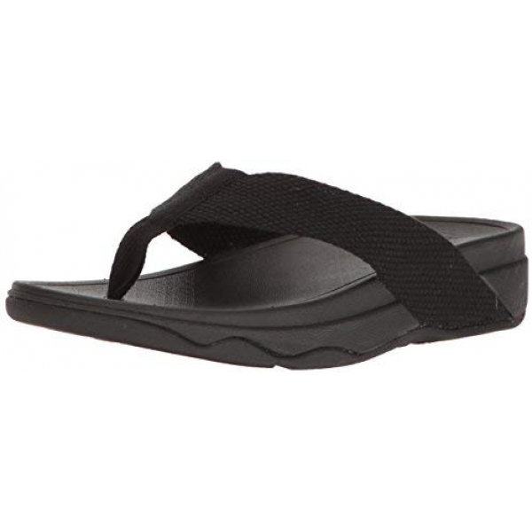 핏플랍 여성 샌들 FitFlop Women's Surfa Flip-Flop-Black