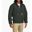 칼하트 샌드스톤 자켓 Carhartt Men's Sandstone Active Jacket - Moss