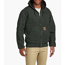 칼하트 샌드스톤 자켓 Carhartt Men's Sandstone Active Jacket - Moss
